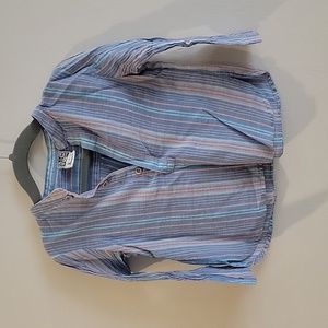 Bon Bon kids tunic stripe blue orange size 2